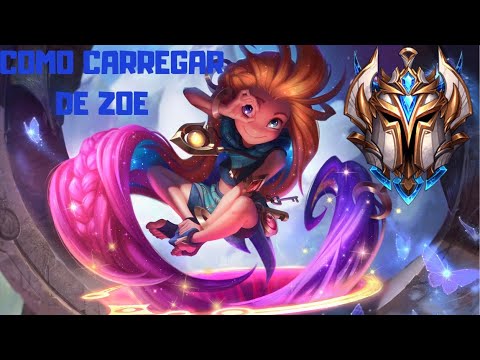DICAS PRA SUBIR DE ELO COM ZOE - SLEEPY TOP 1 ZOE BR #2 COMO CARREGAR DE ZOE .