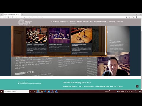 Nuremberg Forum 2021 - Side event