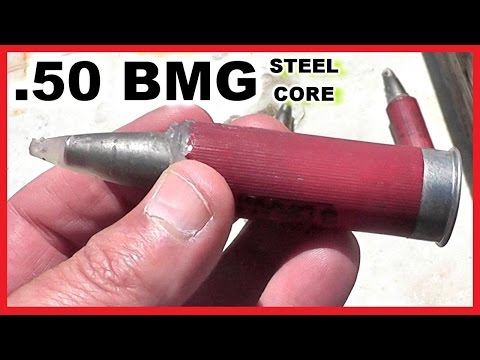 .50 Cal Steel Penetrator Core Shotgun Rounds