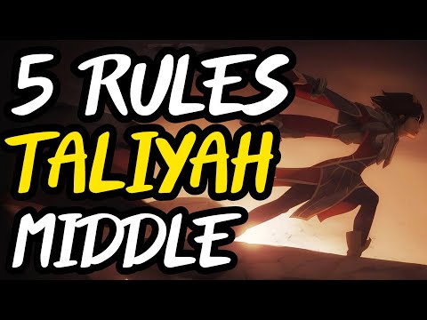 5 Rules YOU NEED TO KNOW to Play Taliyah MID in Season 11 - A Taliyah MID Guide - League of Legends