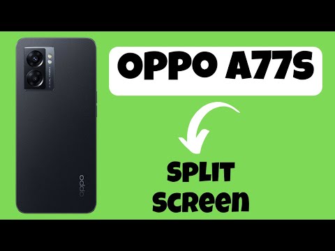 Oppo A77s Split Screen Display || Oppo split screen
