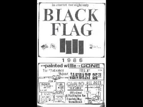 Black Flag - Live @ Cameo Theatre, Miami Beach, FL, 1/25/86