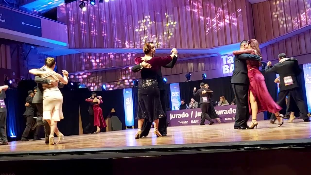 Día2 clasificatorias  Mundial de Tango 2.024 Ronda 11 Tema 1 "Mañana zarpa un barco" Di Sarli/Rufino