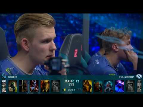 Newbee vs Evil Geniuses Game 2 | DOTA 2 The International 7 (TI7) 2017 UB Quarterfinals