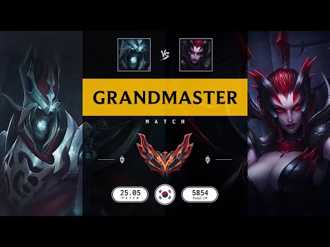 Grandmaster Match: Super Karthus vs Super Elise - KR server Patch 25.05