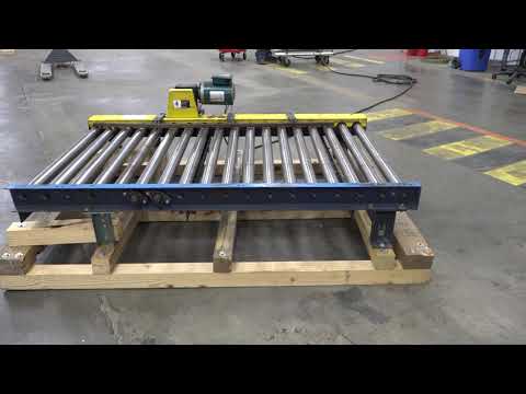 H4553 - Chain Driven Live Roller Conveyor 77" L x 43" W