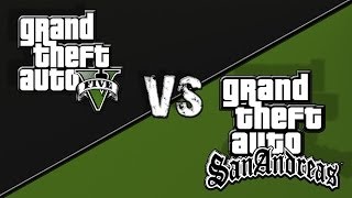 GTA V vs GTA San Andreas