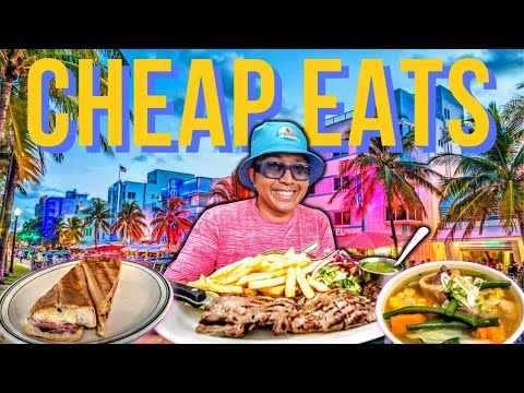 CHEAP EATS Food Tour in Miami Florida!