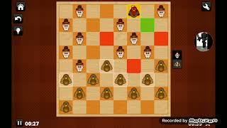 I played Thanksgiving checkers