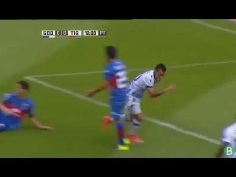 Gol de Angel Gonzalez - Godoy Cruz 1 x 0 Tigre - Fecha 10 - Liga Argentina