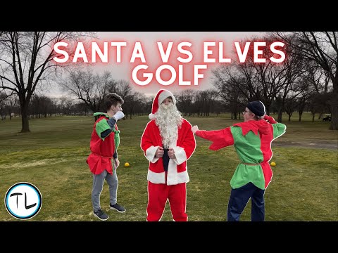 Christmas Golf SPECIAL | Santa VS. Elves
