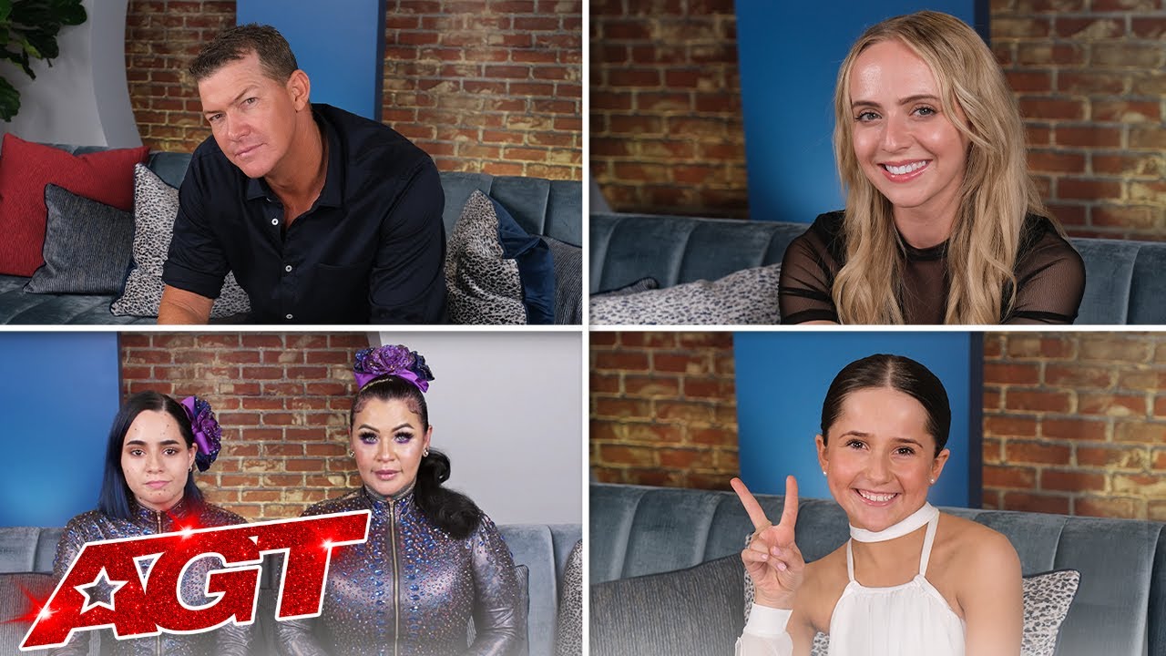 Madilyn Bailey, Matt Mauser, Gigi Deluxe, and Breez Carver Chat AGT - America's Got Talent 2021 thumbnail