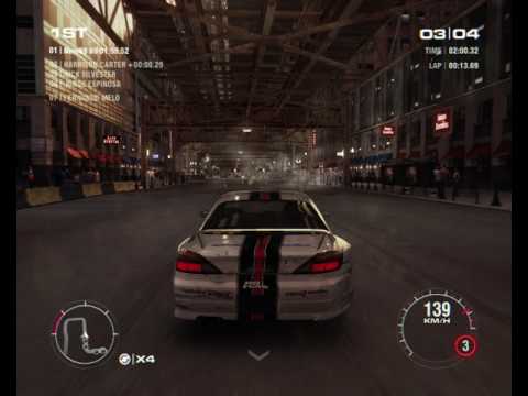 GRID 2 WALKTHROUGH PART 3 NEW UNION CHICAGO RACE FULL DAMAGE (Hard Mode)