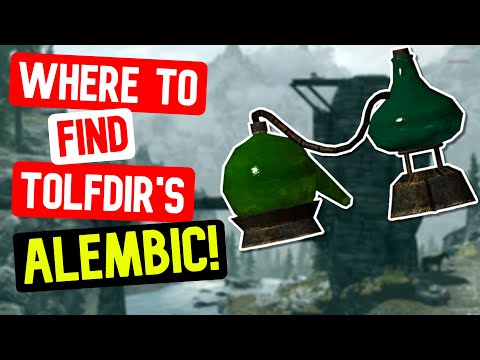 Where To Find Tolfdir's Alembic! | Tips & Tricks | TES V: Skyrim