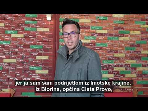 Toni Jurišić-Sokić u Imotskome: "Zid tuge"