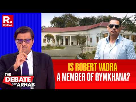 Major Atul Dev Vs Arnab: 'PM Came Later, Gymkhana First!' | Is Robert Vadra A Member?