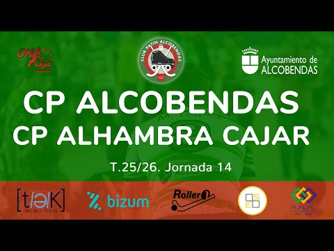 C.P. Alcobendas OK Bronce - Club Patín Alhambra Cajar. OK Liga Bronce. T. 25/26. Jornada 14