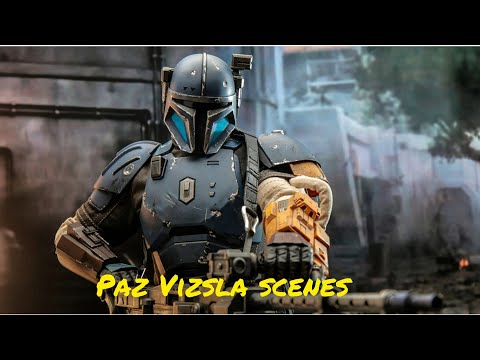 All Paz Vizsla scenes - The Mandalorian, The Book of Boba Fett