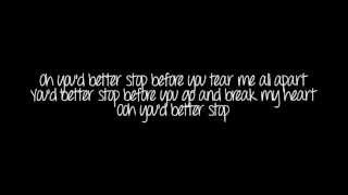 sam brown~stop lyrics