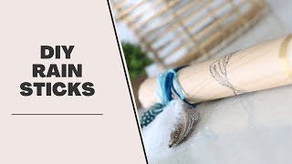 How To Make A Rain Stick - A Fun Project For Kids!