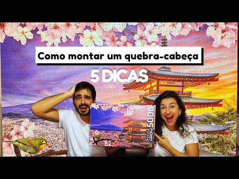 5 DICAS VALIOSAS PARA MONTAR UM QUEBRA-CABEÇA DE 5 MIL PEÇAS
