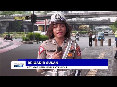 PANTAUAN ARUS LALU LINTAS NTMC POLRI