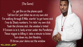 The Game - We Ain&#39;t ft. Eminem (Lyrics)