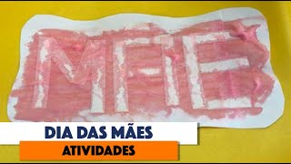 Atividade Dia Das Mães Educação Infantil Para Colorir