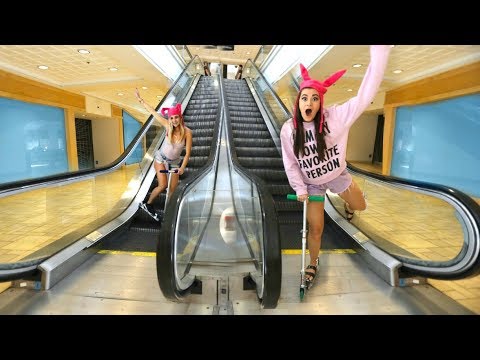 24 Hour Overnight Challenge in a Mall | CloeCouture Video