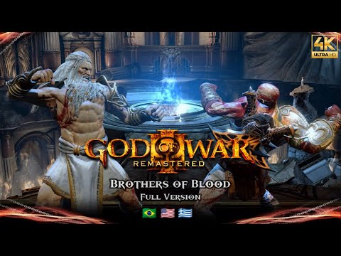 Brothers of Blood [Full Version] | Lyrics ENG & PT - BR | God of War III - Soundtrack | 4K 60FPS