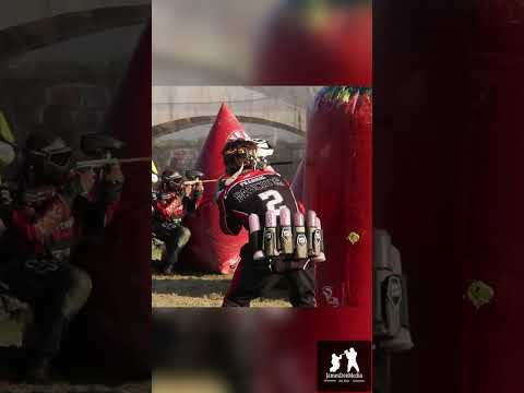 Pro Paintball Team Leverage Off The Break!