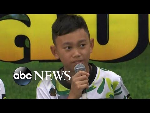 Rescued boys, coach say they never gave up hope of being found in Thailand cave