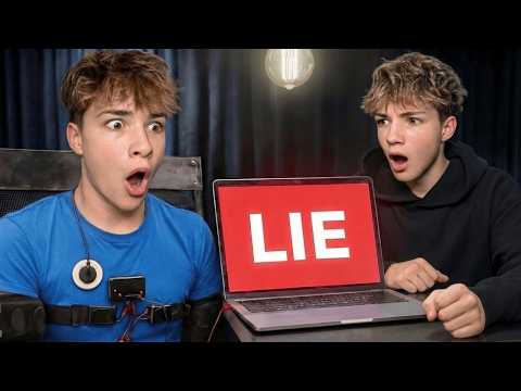 He MADE Me Take A LIE DETECTOR TEST.. *very intense*
