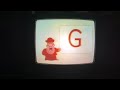 Sesame Street Big Bird Telly Monster Buster The Horse Letter F Frankfurters G Gallop Gorilla H