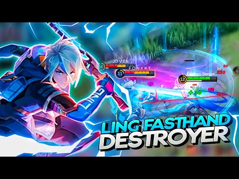 LING FASTHAND COMBO AGRRESIVE KILL | LING GAMEPLAY 2022 - Mobile Legends
