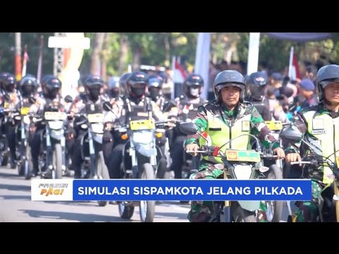 POLDA JABAR LATIHAN SIMULASI SIPAMKOTA TAHUN 2024