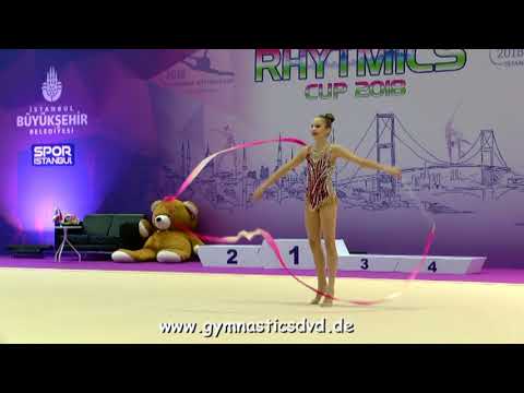 Victoria Krasavina (RUS) - Junior 2005 06 - Istanbul Rhythmic Cup 2018