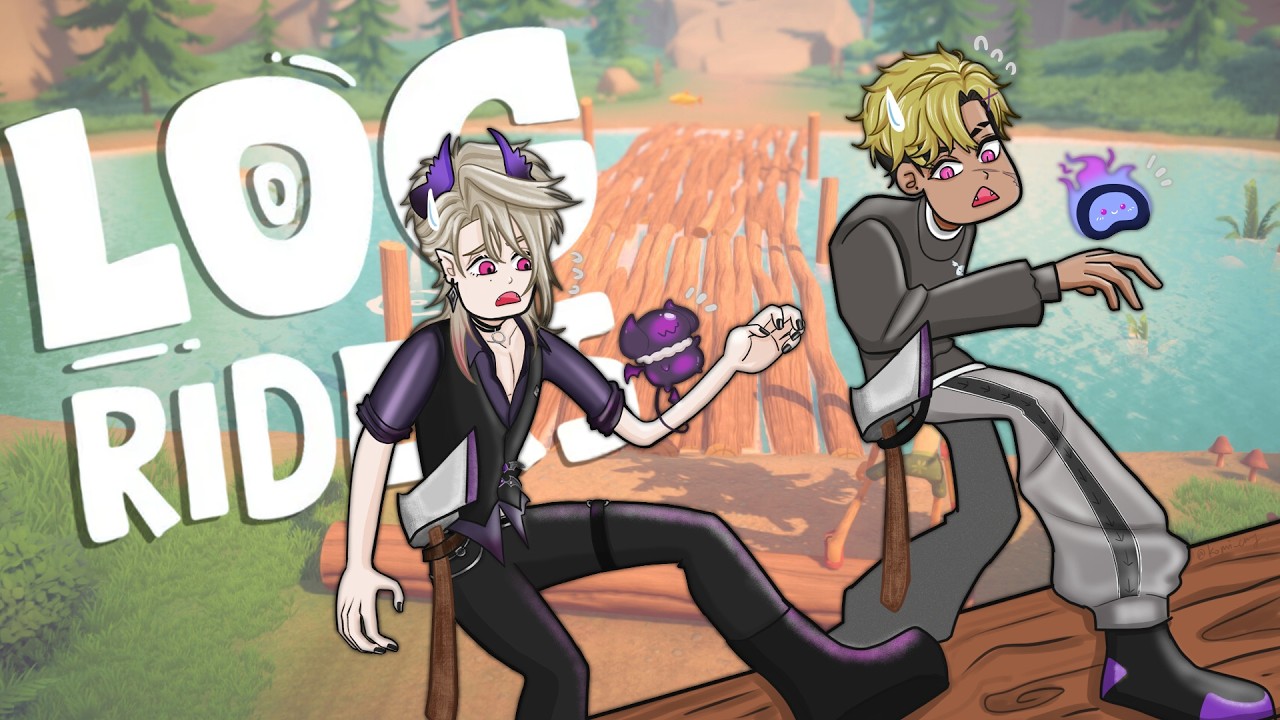 【LOG RIDERS】RIDING A LOG W/ ZANNY!