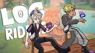 【LOG RIDERS】RIDING A LOG W/ ZANNY!