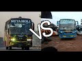 Shyamoli Vs Star Line Bus Race In Dhaka