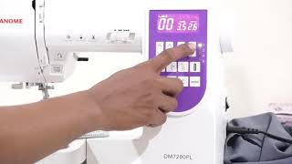 janome dm7200 sewing machine portable