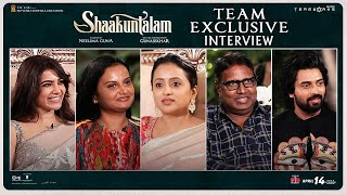Shaakuntalam Team Exclusive Interview | Gunasekhar | Samantha | Dev Mohan | Dil Raju