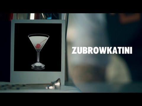 ZUBROWKATINI DRINK RECIPE - HOW TO MIX