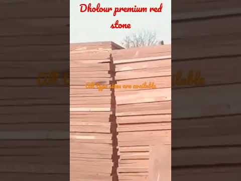 Polished 20 mm red sandstone tile, for flooring