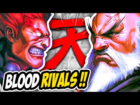 This is what happened...Street Fighter Akuma vs Gouken