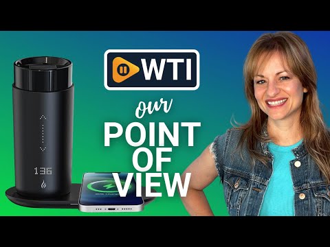 OTKAX Temperature Control Heated Coffee Mug Smart Self Heating Travel Mug 12 Oz App Controlled Warmer Mug 5 Hour LED Display Keep Coffee Hot All Day up to 149℉ Fast Wireless Charger Base Blac - WTI product video review
