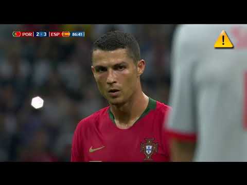 (Relato de Mariano Closs) Gol de empate  de tiro libre de Cristiano Ronaldo