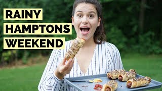 Rainy Hamptons Weekend | My First YouTube Upload | Elena Besser