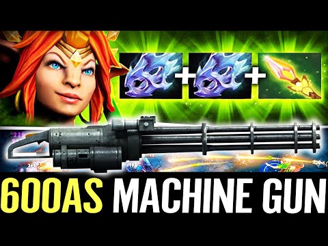 🔥 600AS 2x Moonshard Enchantress IMPETUS MACHINE GUN — 1600 MAX Range IMBA Nuker Dota 2 Pro