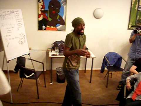 Gangway Beatz Berlin Workshop with South Bronx Hip Hop activist Spirit Child